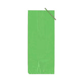 4in. x 9in. Lime Green Poly Bags (48)