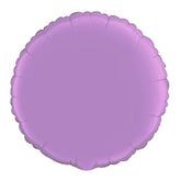 18 In. Lavender Round Mylar Balloon