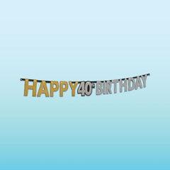 40th Birthday Milestone