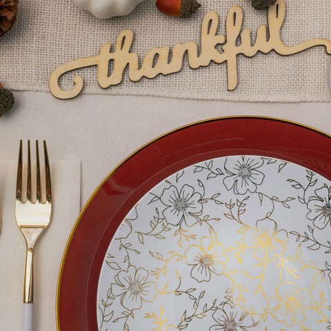 Thanksgiving - Elegant Dinnerware
