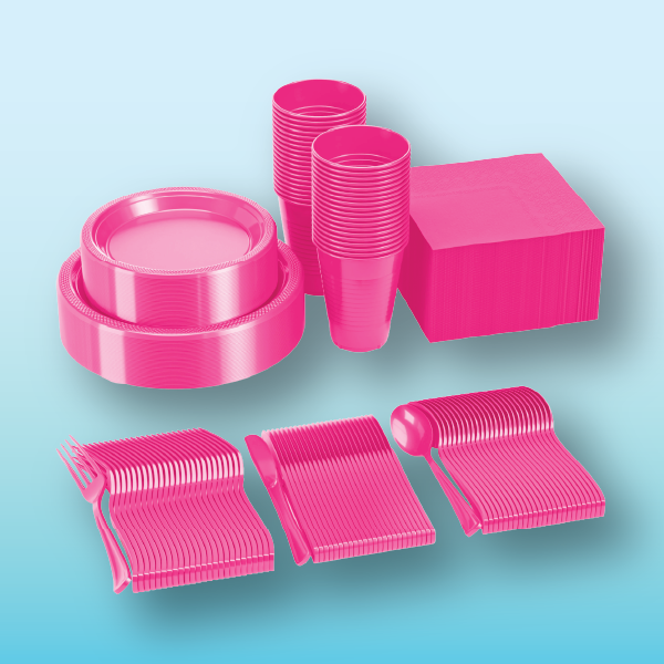 Solid Color Disposable Tableware | Factory Direct Party