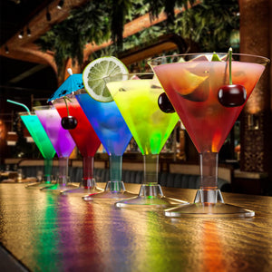 Plastic Martini Cups