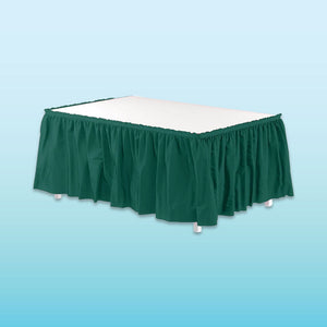 Plastic Table Skirts