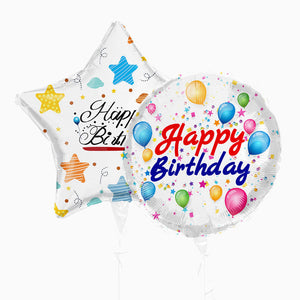 Happy Birthday Balloons & Decor