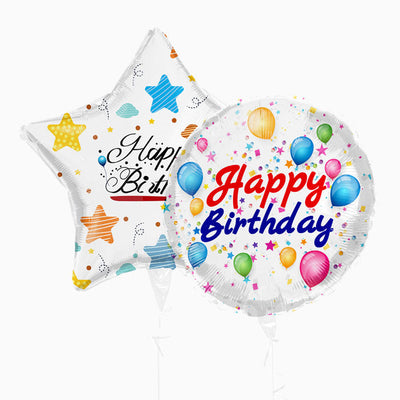 Happy Birthday Balloons & Decor
