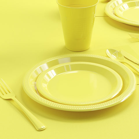 Light Yellow Tableware