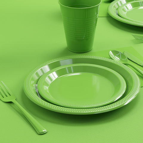 Lime Green Tableware