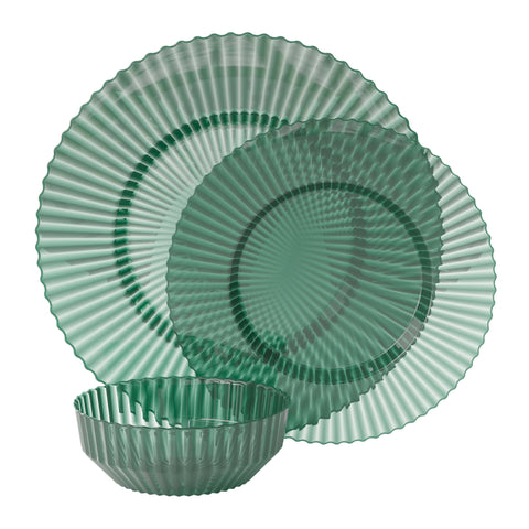 Emerald Gemstone Plates