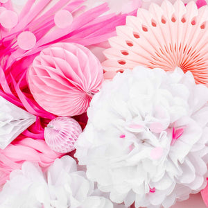 Pom Poms & Lanterns