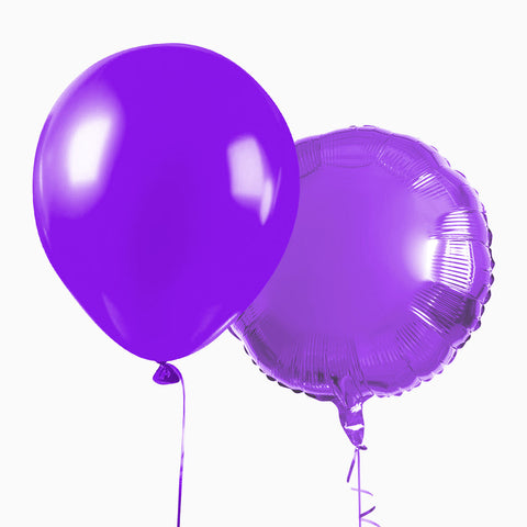 Purple Balloons