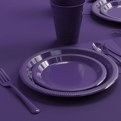 Purple Tableware