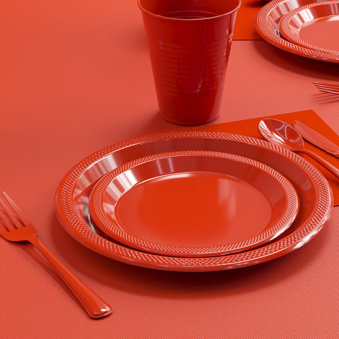 Red Tableware