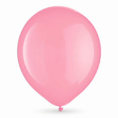 Vibrant New Pink Latex Balloons - 12" (72 Pack)