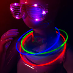 Little Gym - 22in. Assorted Glow Necklaces (100)