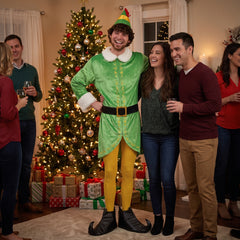 Buddy the Elf Christmas Costume - Adult Unisex