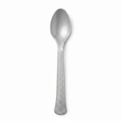 Silver Plastic Spoon - 7.5 in.