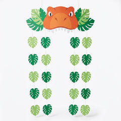 Dino-Mite Doorway Curtain for Baby's First Birthday Party