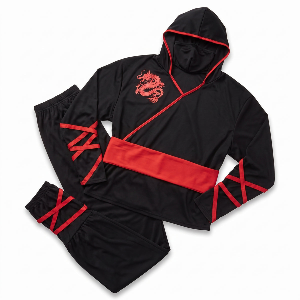 Ninja Assassin Men's Plus XXL Halloween Costume