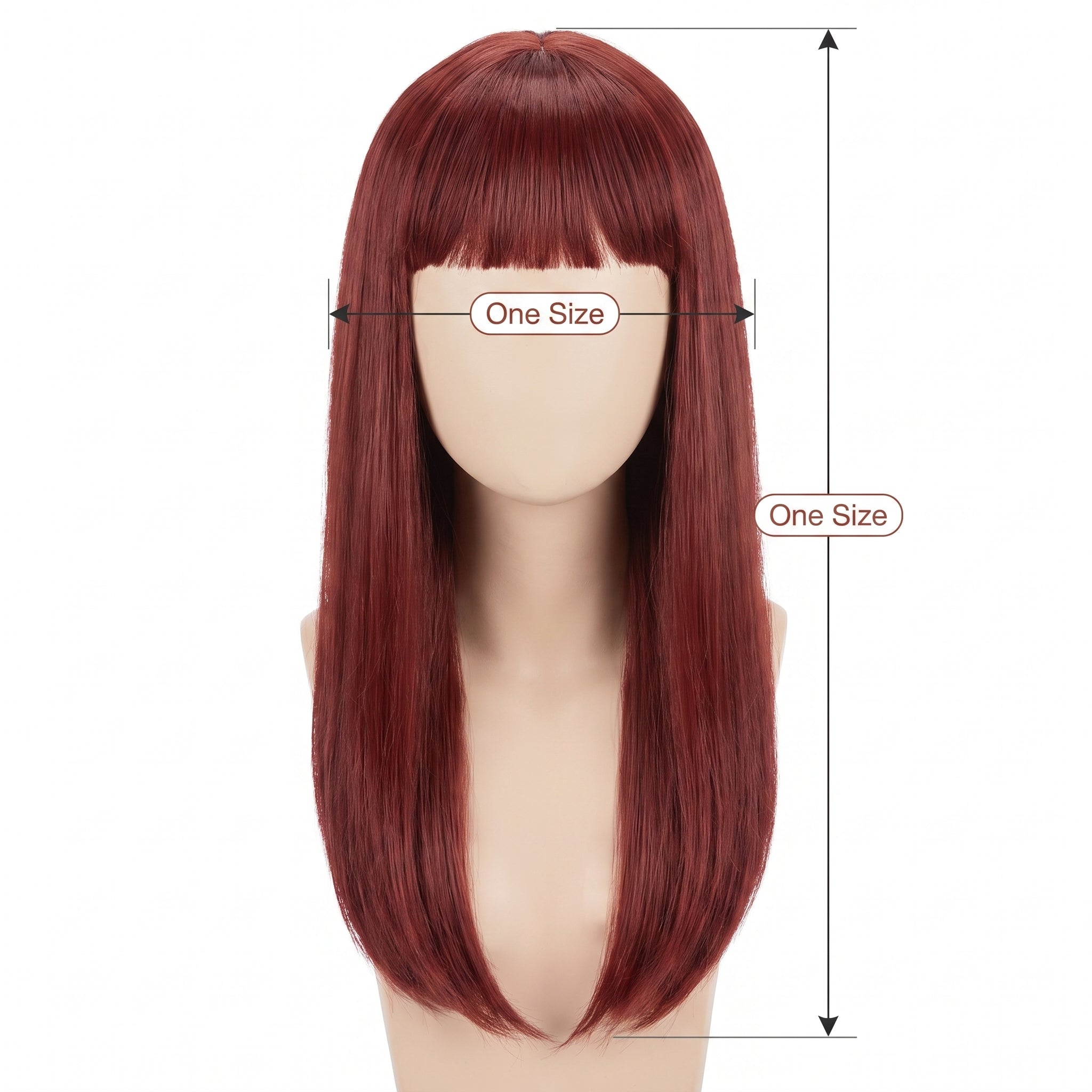 Auburn Electra Halloween Costume Wig