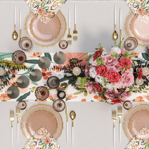 Rose/Gold Petal Plates - Combo Pack 120/120