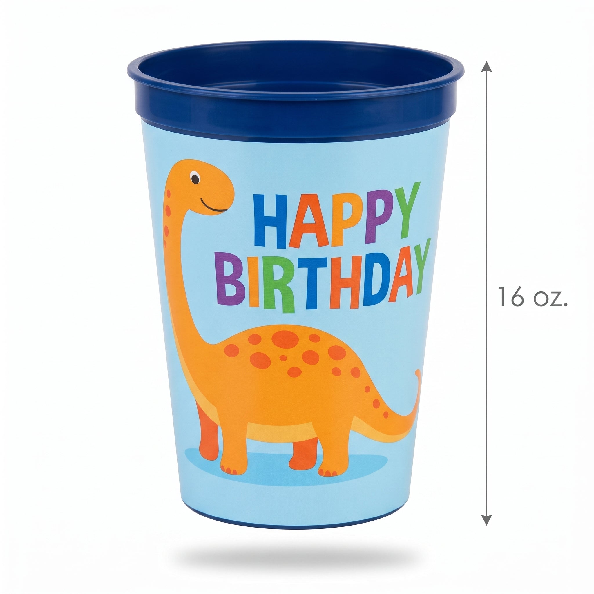 Dino-Themed Birthday Favor Cup