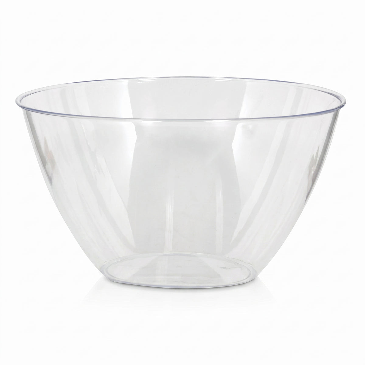 Clear 24oz Plastic Serving Bowl - Elegant and Durable