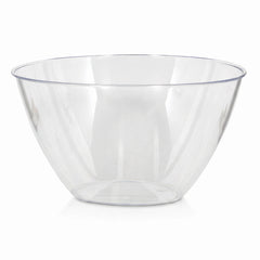 Clear 24oz Plastic Serving Bowl - Elegant and Durable