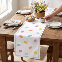 Pastel Easter Egg Table Runner