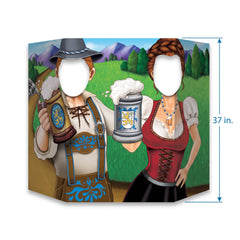 Oktoberfest Couple Photo Prop - 3.1 FT
