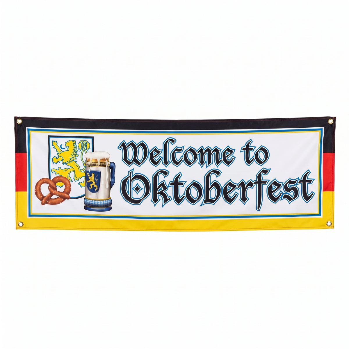 Oktoberfest Welcome Banner Decoration - 5FT