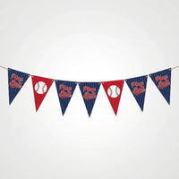 Play Ball Baseball Pennant Banner