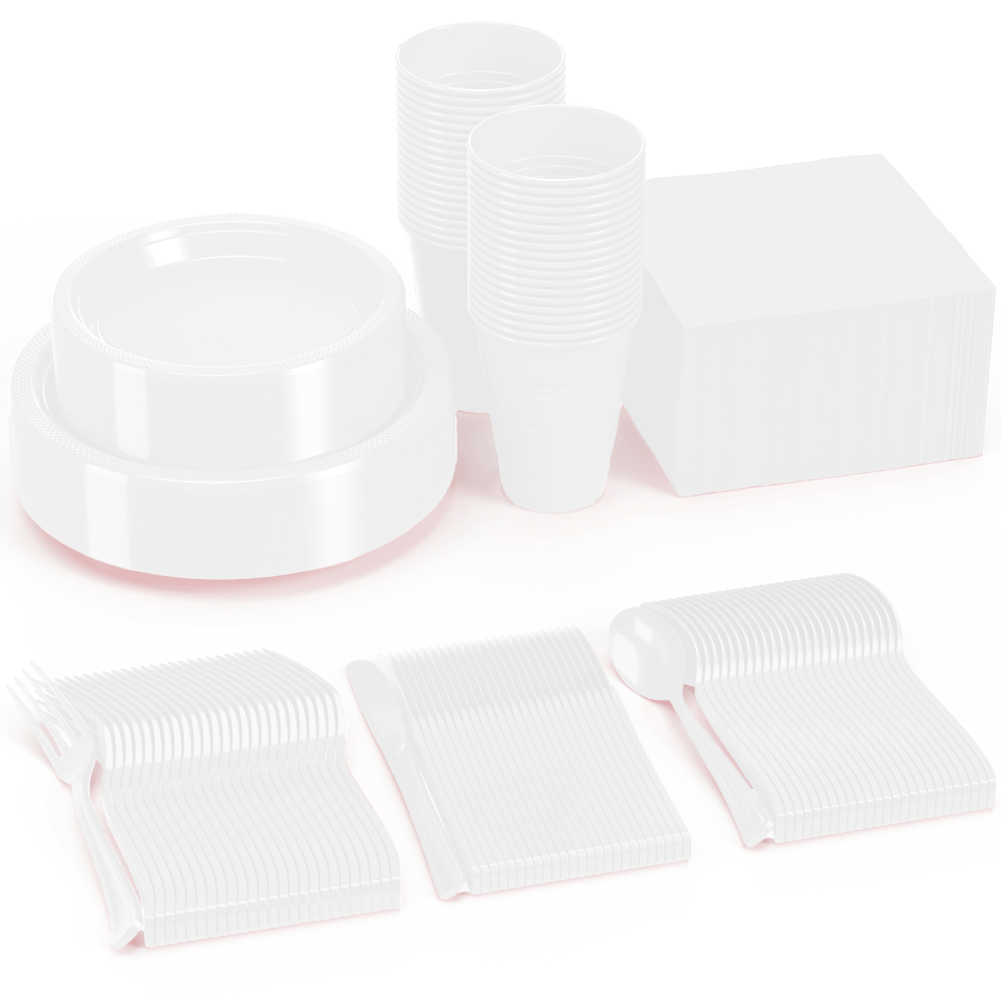 182 Piece Combo Set - Service For 26 - White