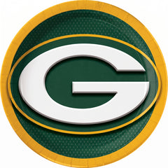 Green Bay Packers 9" Round Paper Plates