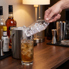 Clear 9-Inch Plastic Ice Scoop