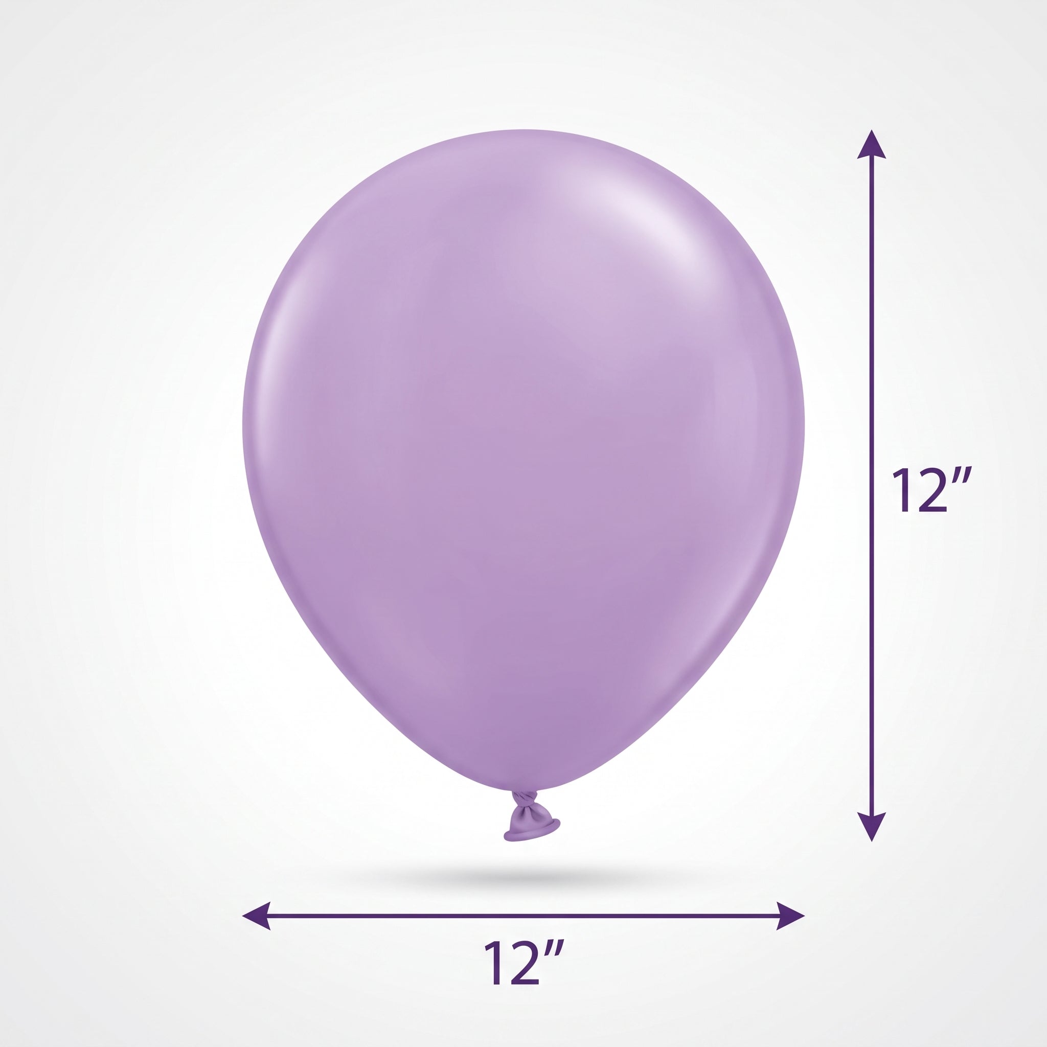 Bulk Lavender Latex Balloons - 12 Inch | 100 Count