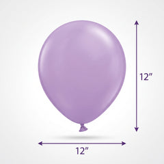 Bulk Lavender Latex Balloons - 12 Inch | 100 Count