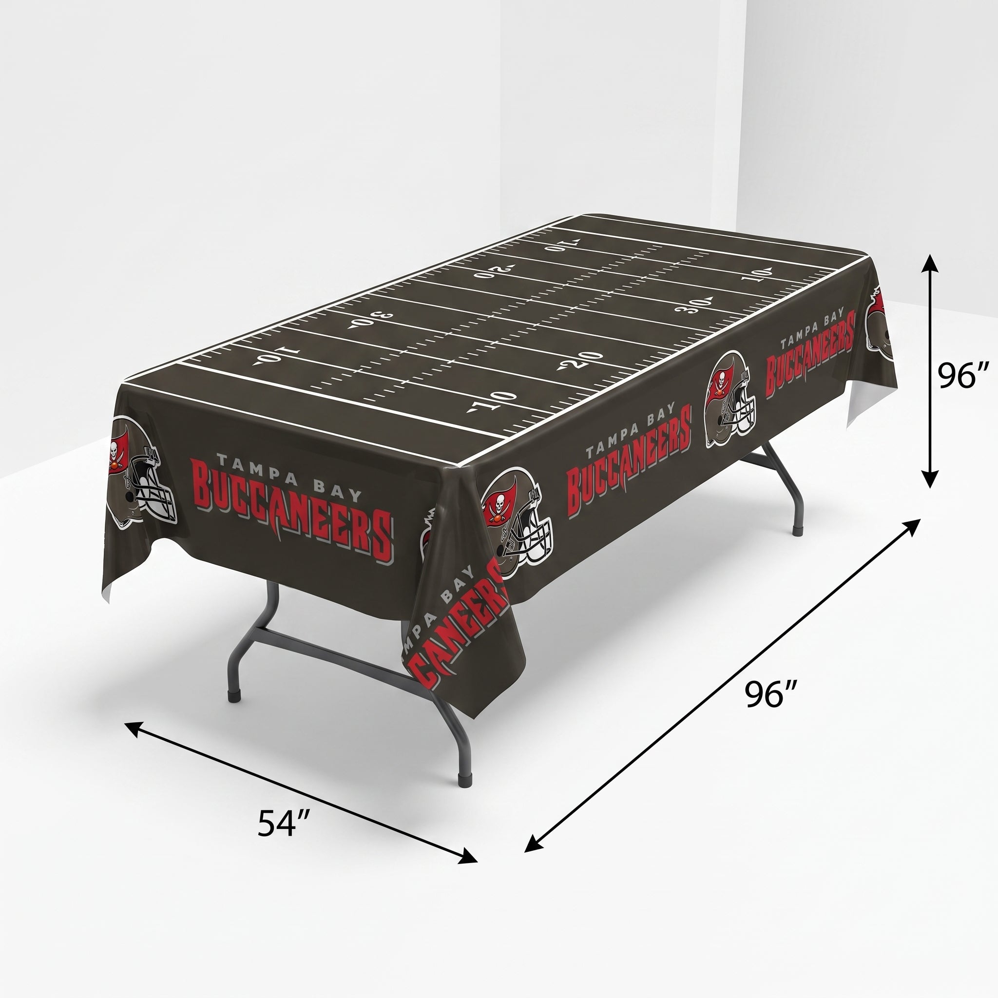Tampa Bay Buccaneers NFL Plastic Table Cover