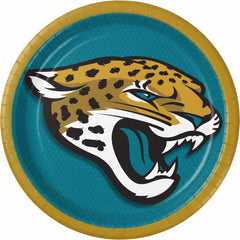 Jacksonville Jaguars 9" Round Paper Plates