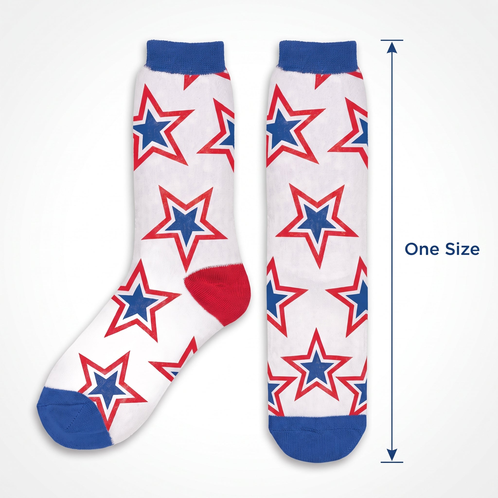 Patriotic Crew Socks