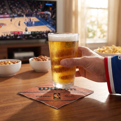 Wilson NBA Basketball Beverage Napkins, 36-Pack - 5 In. X 5 In.