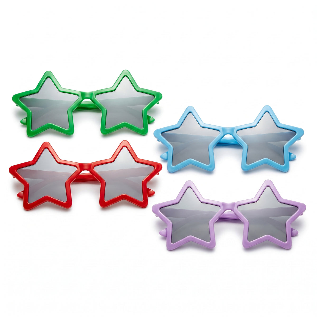 Star-Shaped Novelty Glasses Mega Pack
