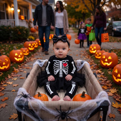Infant Skeleton Tutu Halloween Costume