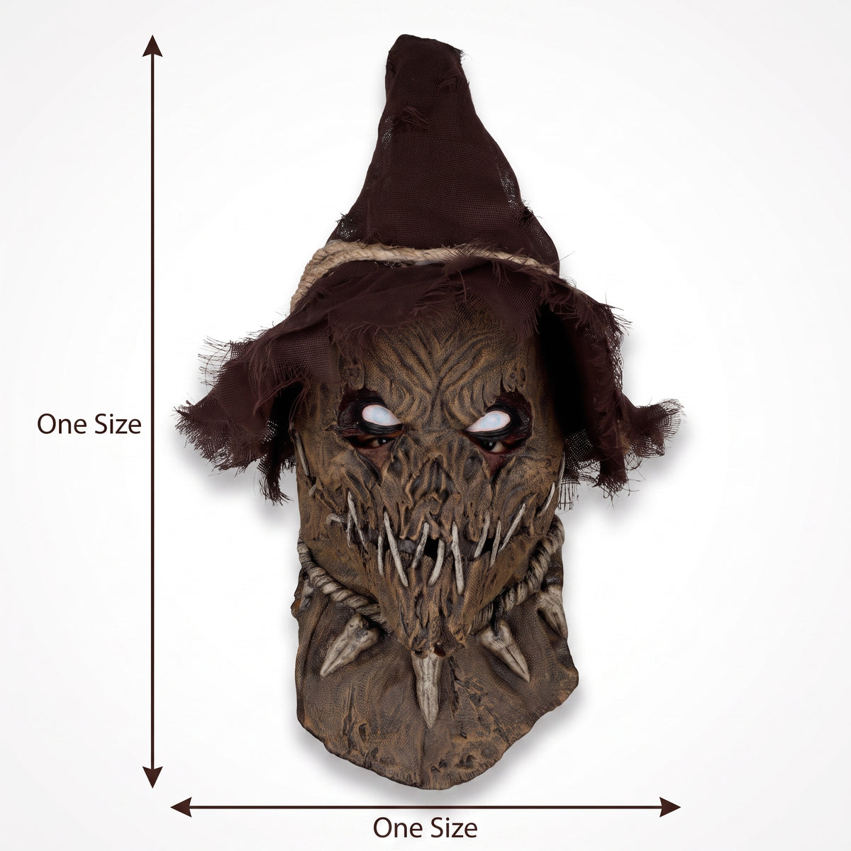 Creepy Possessed Scarecrow Mask for Halloween