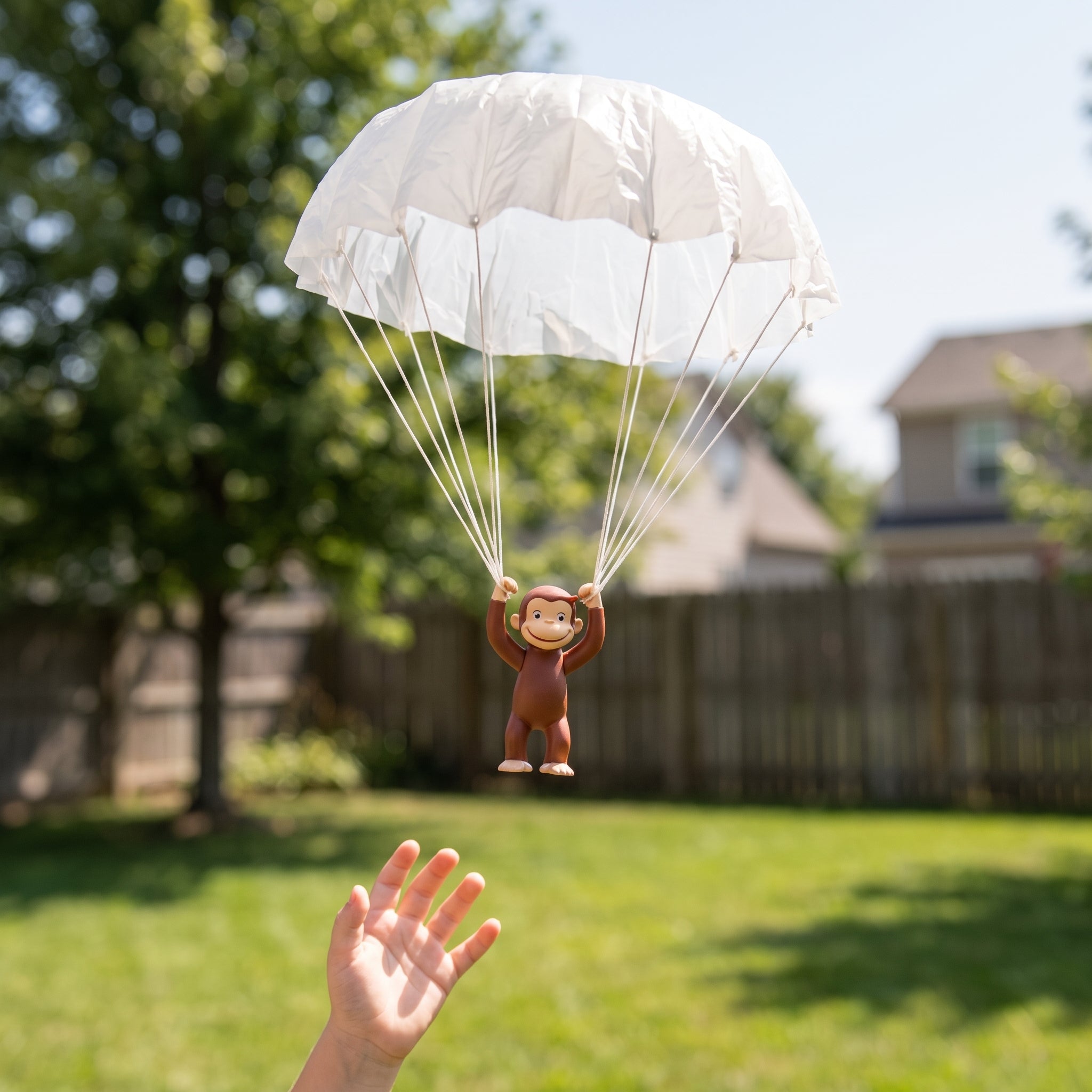 Zoo Animal Paratroopers Toy Set - 12 Pack