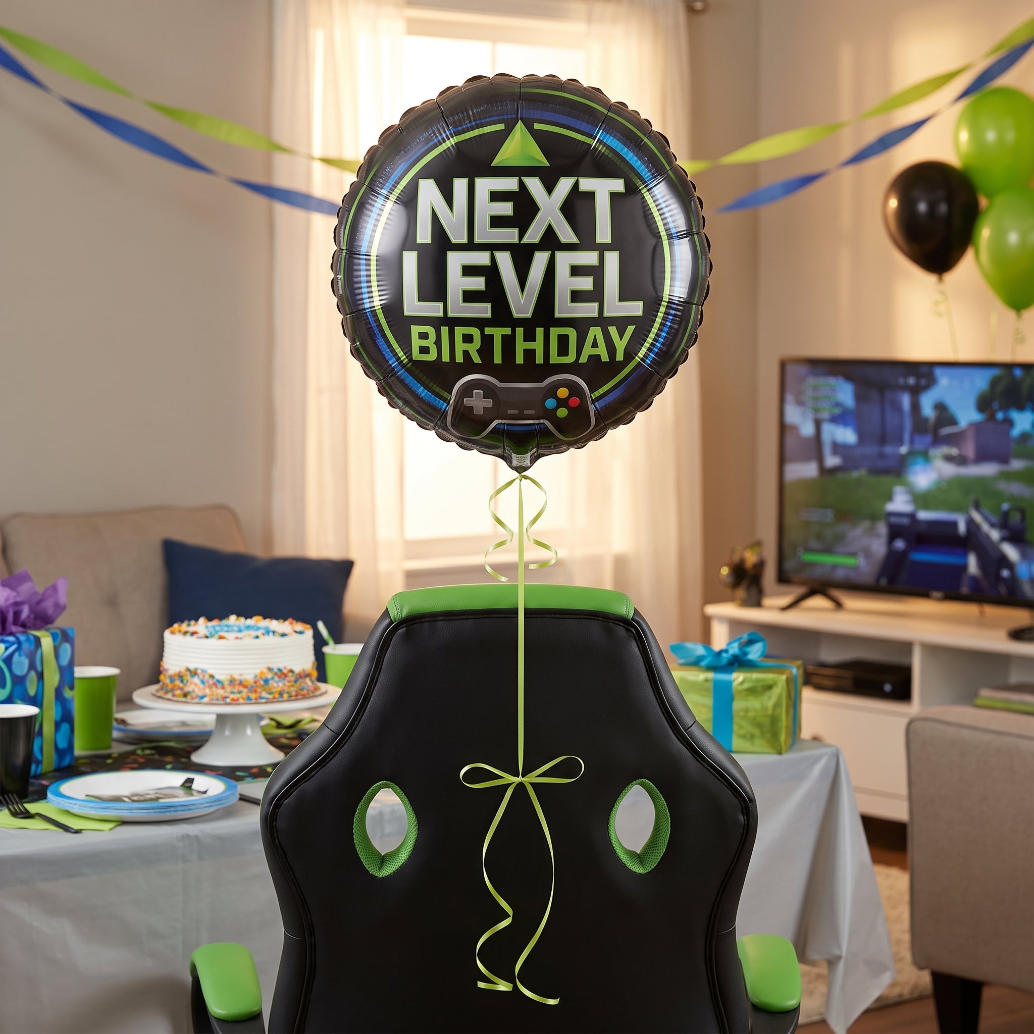 Next Level Birthday Gaming Balloon