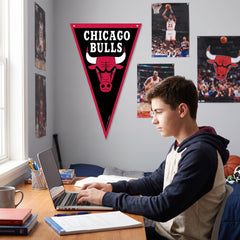 Chicago Bulls Pennant Banner