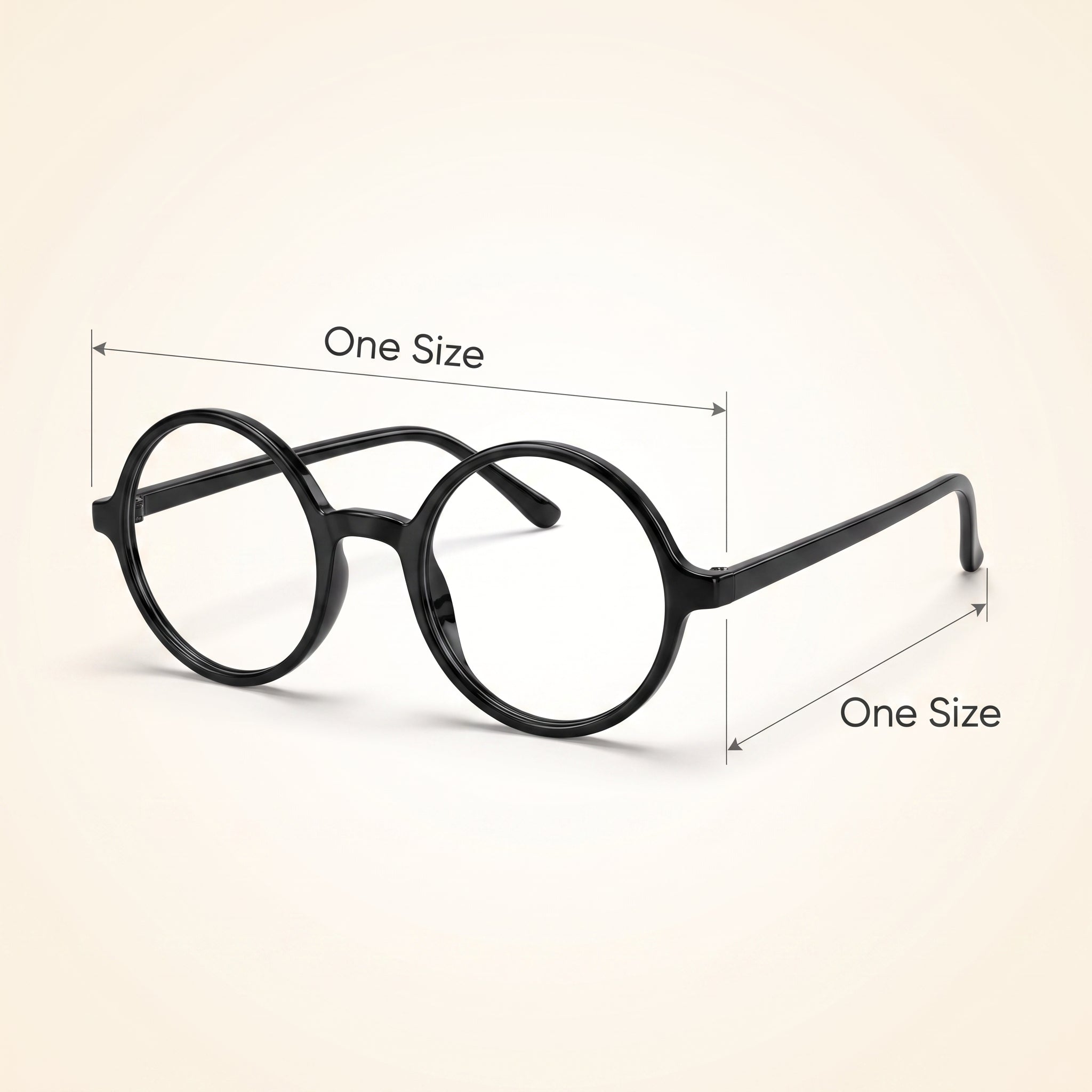 Harry Potter Magical Round Glasses - Official Costume Accessory