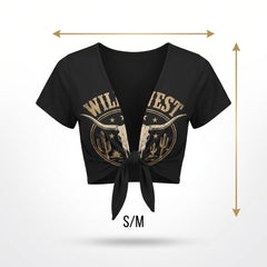 Wild West Women's Halloween T-Shirt - S/M