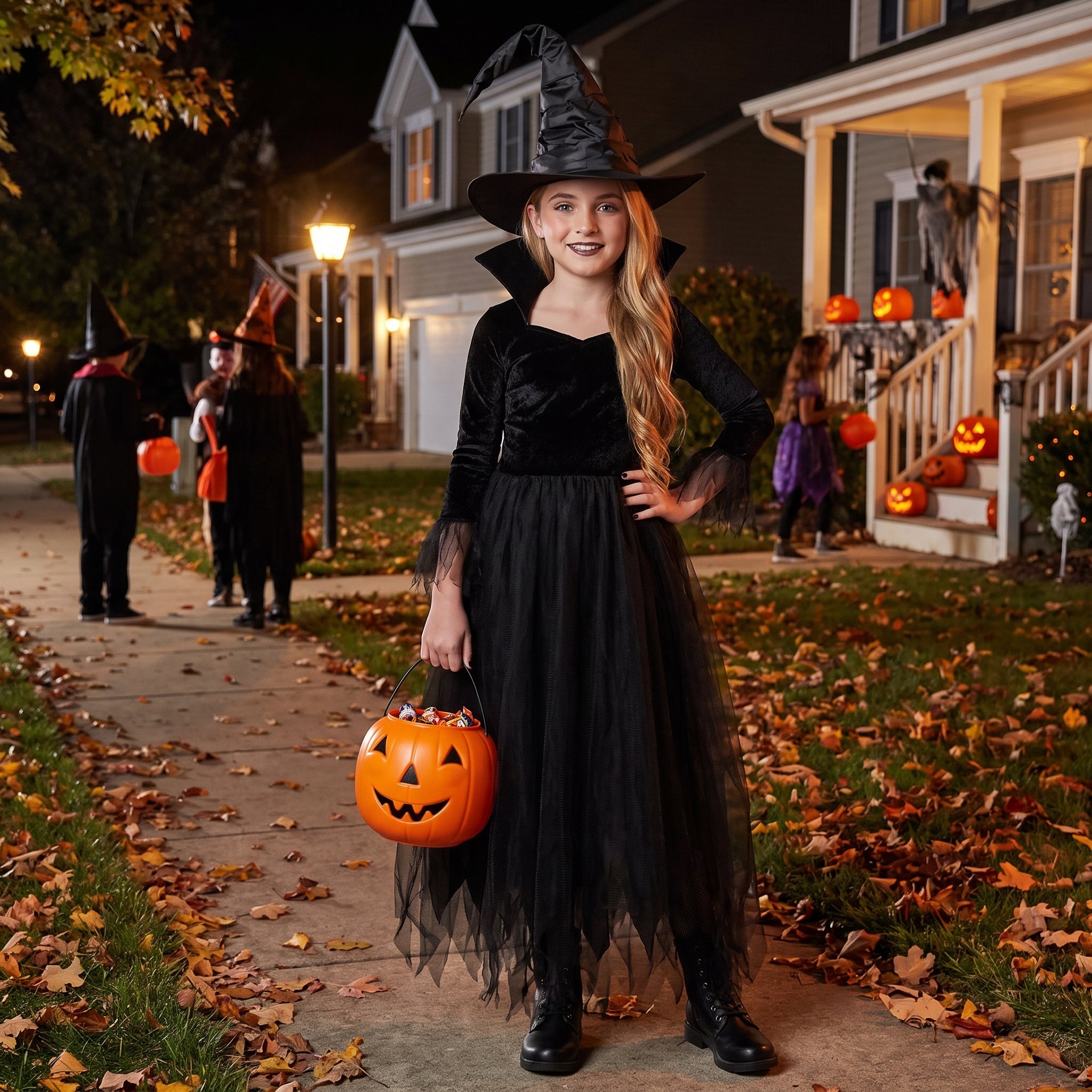 Enchanted Witch Halloween Costume for Girls