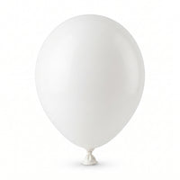 Classic White Mini Latex Balloons - 5 In. | 50 Pack